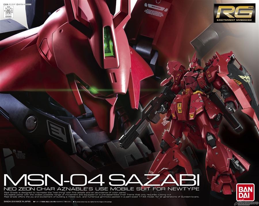 RG - MSN-04 Sazabi