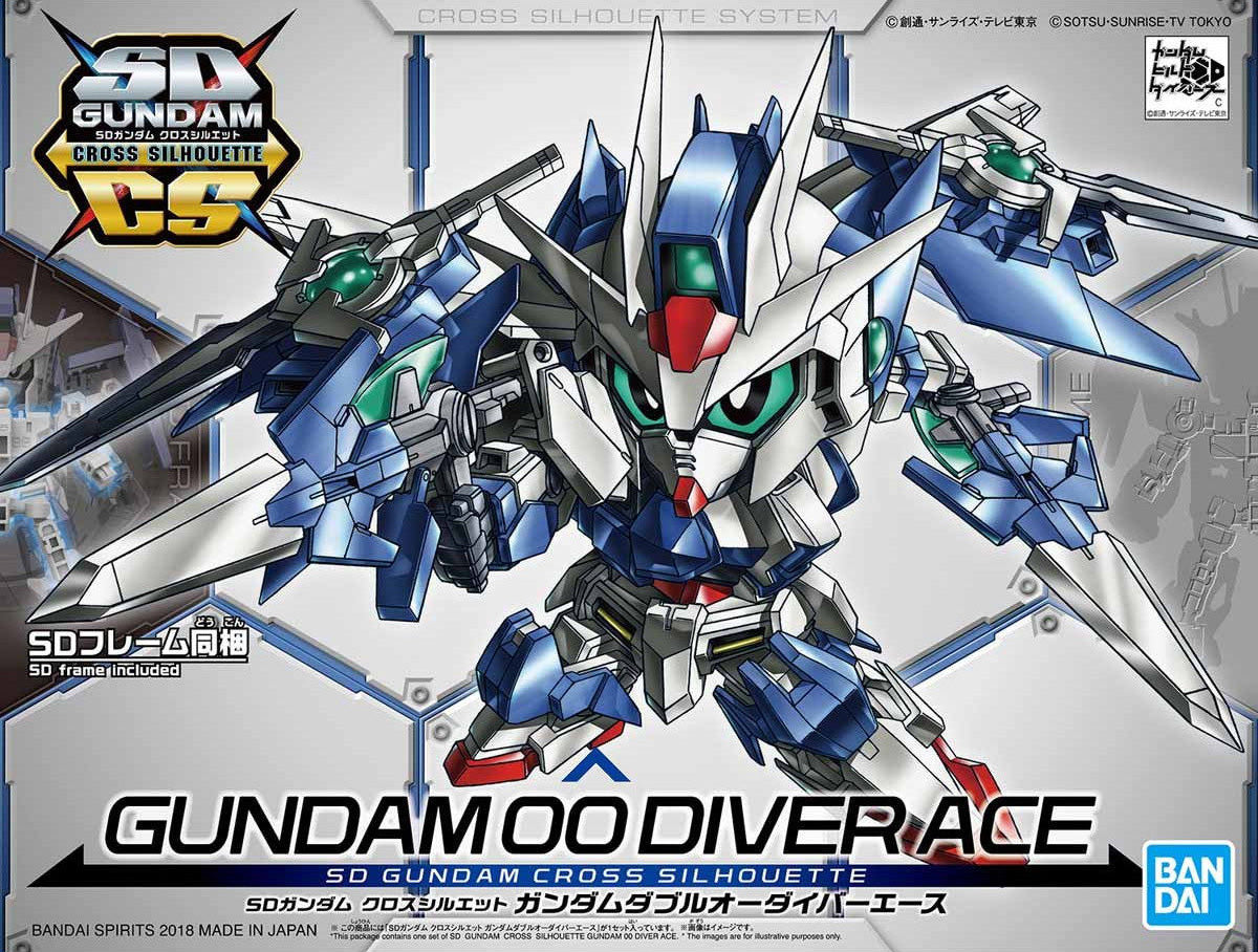 Cross Silhouette - GN-0000DVR/A Gundam 00 Diver Ace